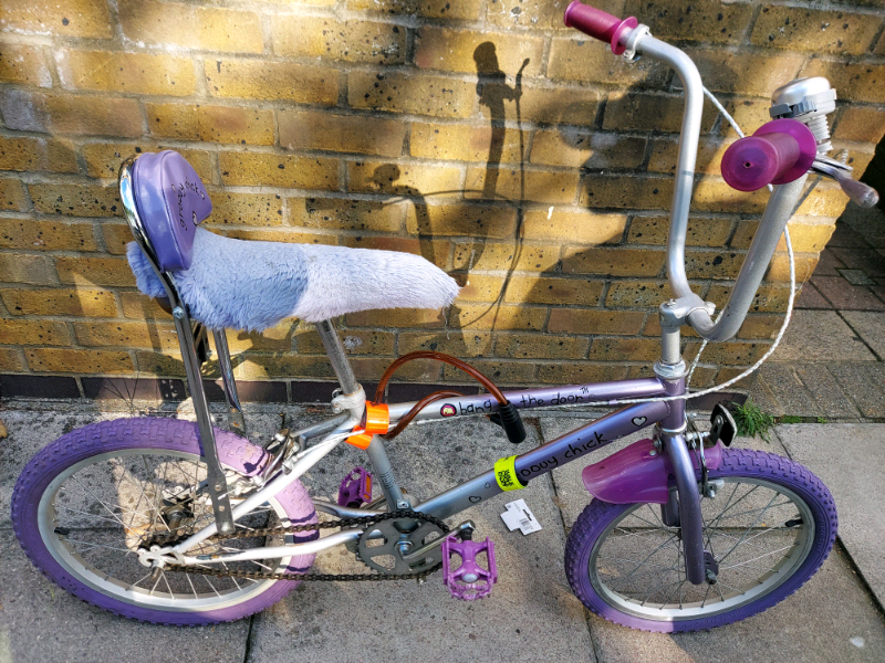 groovy chick chopper bike